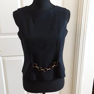 Vintage Little black top. Size  6 (petite)